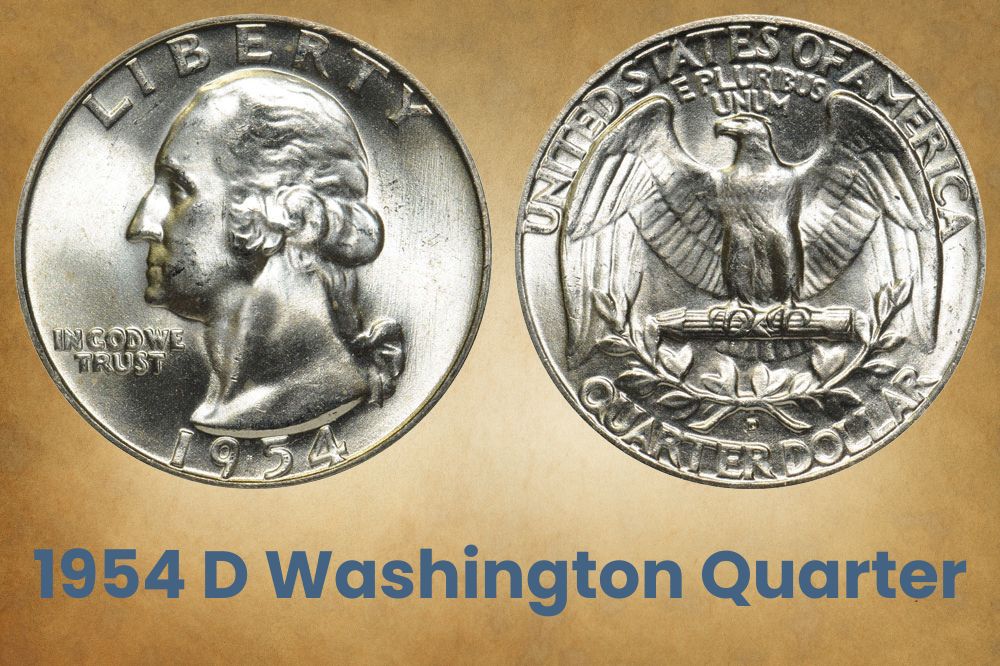 1954 D Washington Quarter