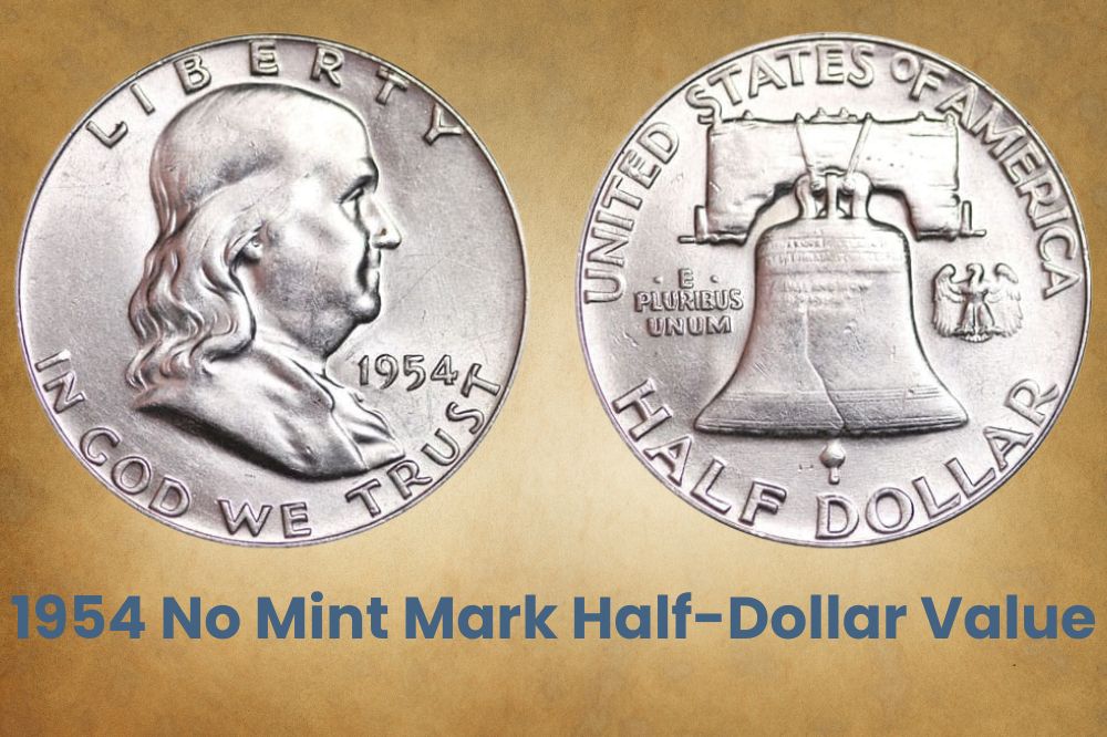 1954 No Mint mark half-dollar Value