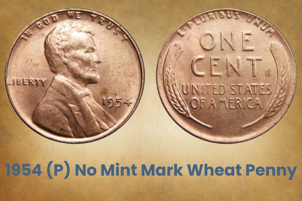 1954 (P) No Mint Mark Wheat Penny