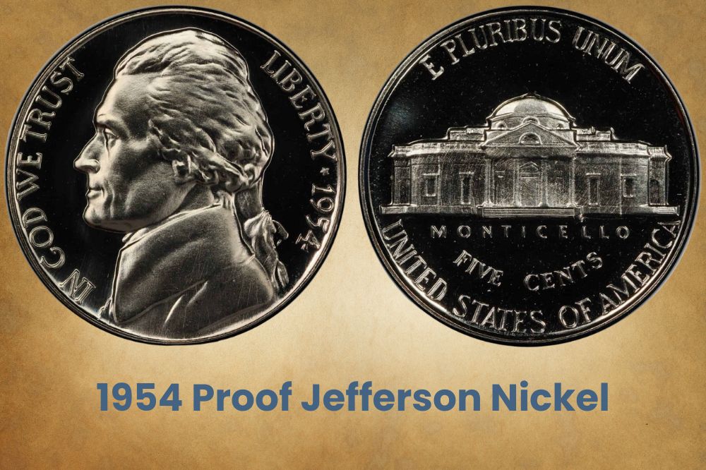 1954 Proof Jefferson Nickel