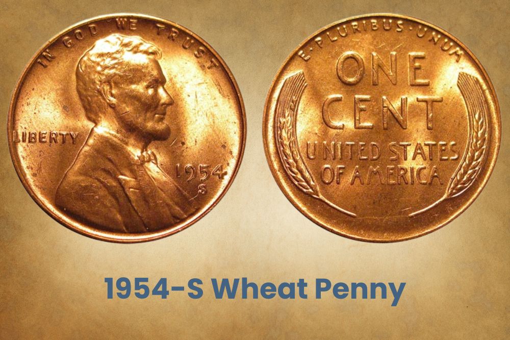 1954-S Wheat Penny