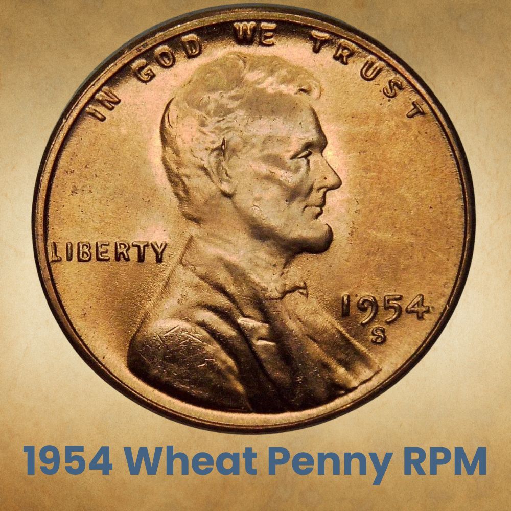 1954 Wheat Penny RPM