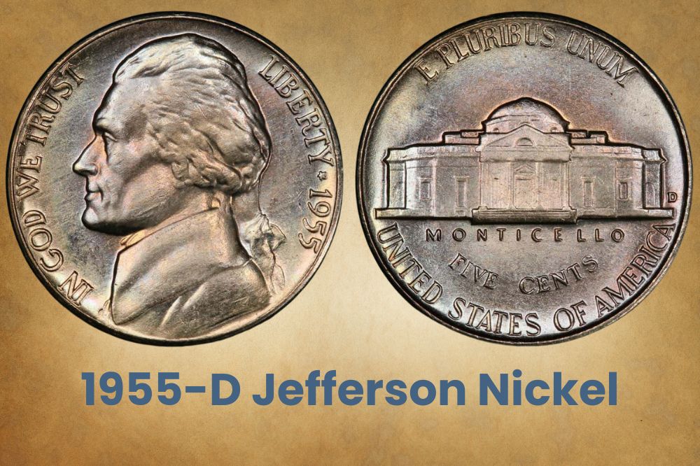 1955-D Jefferson Nickel