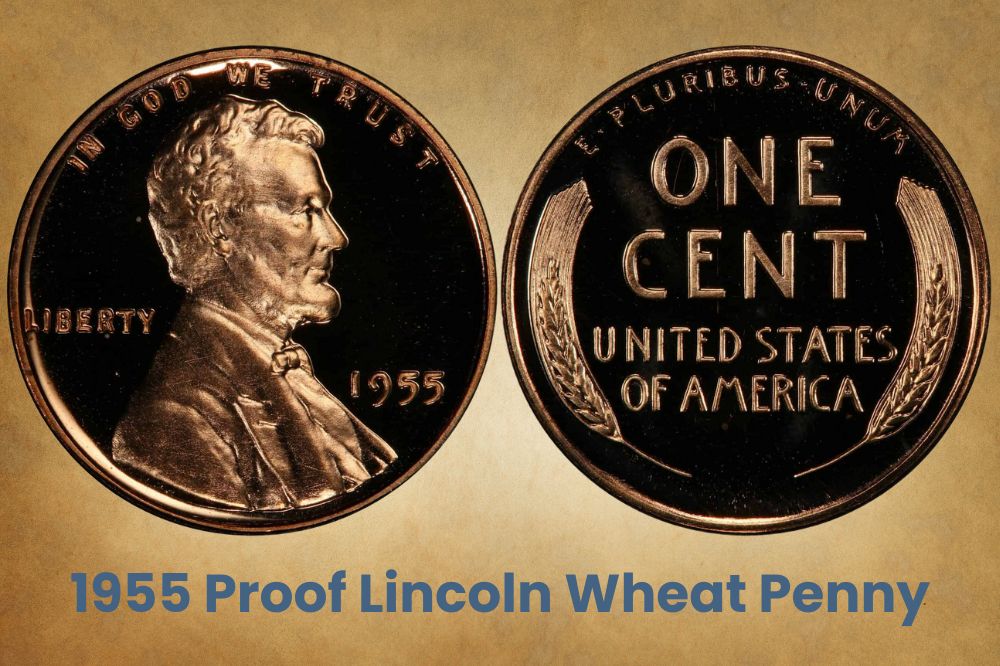 1955 Proof Lincoln Wheat Penny
