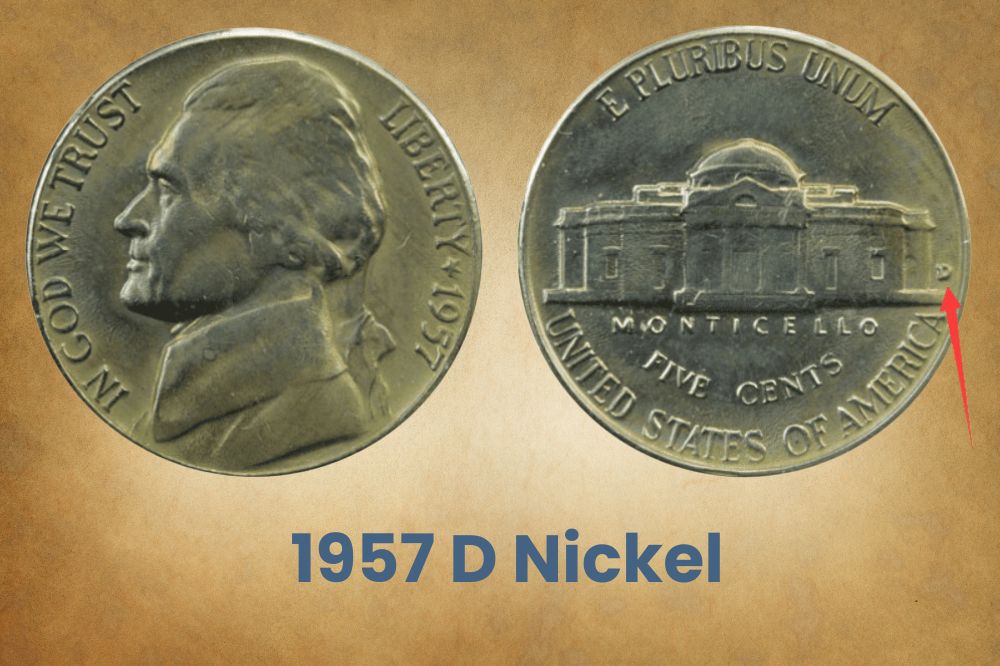  1957 D Nickel