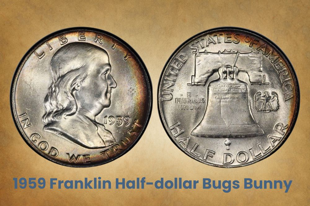 1959 Franklin Half-dollar Bugs Bunny