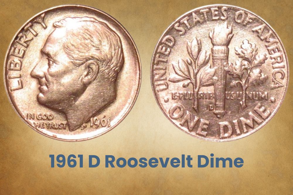 1961 D Roosevelt Dime