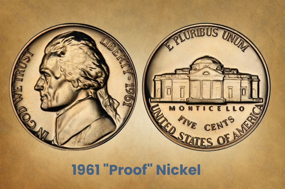 1961 "Proof" Nickel