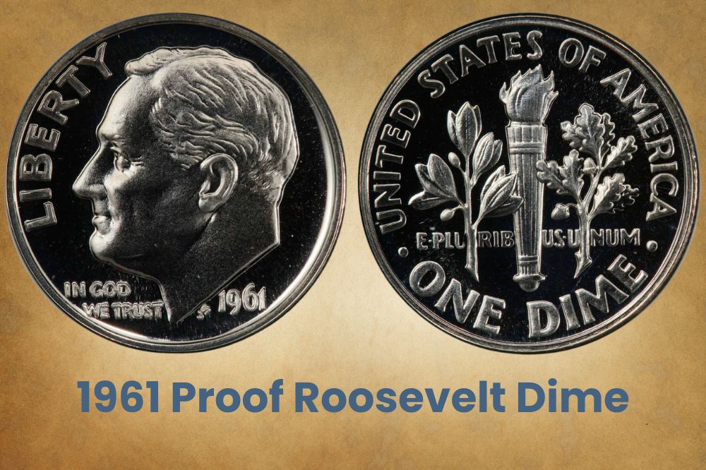 1961 Proof Roosevelt Dime