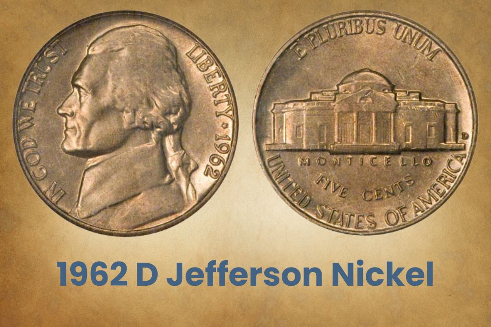 1962 D Jefferson Nickel