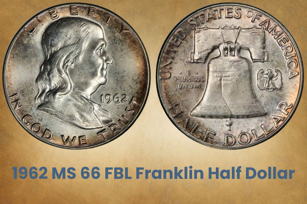 1962 MS 66 FBL Franklin Half Dollar