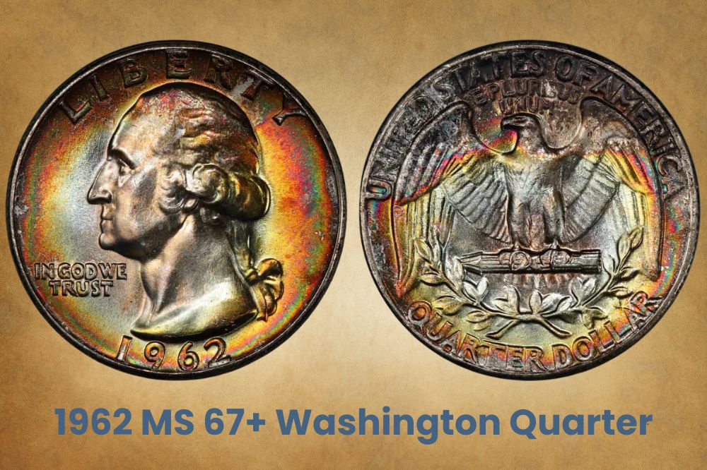 1962 MS 67+ Washington Quarter