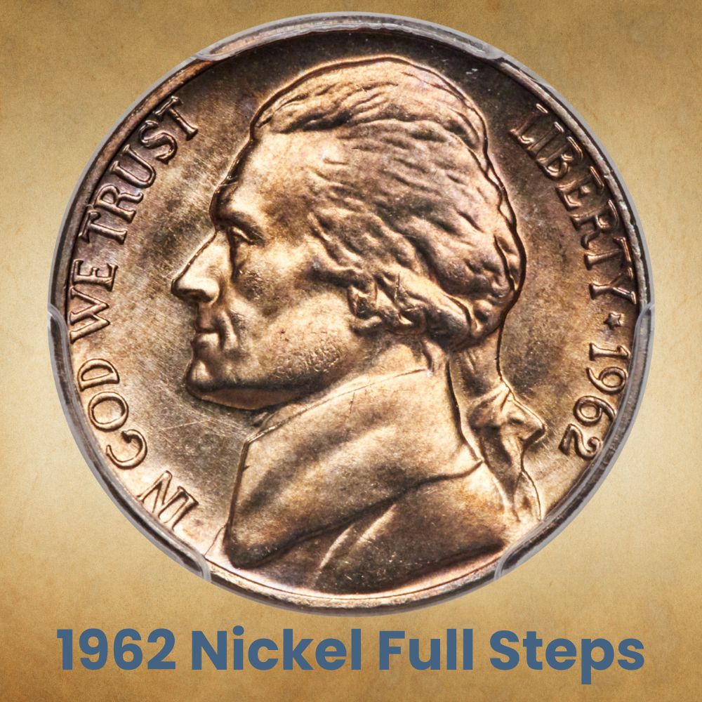 1962 Nickel Full Steps