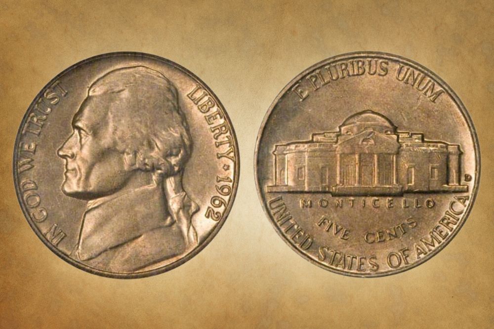 1962 Nickel Value (Rare Errors, “D” & No Mint Marks)