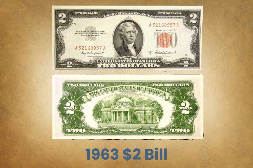 1963 $2 Bill