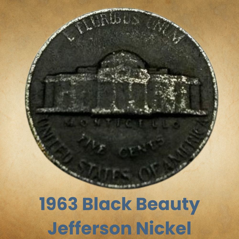 1963 Black Beauty Jefferson Nickel