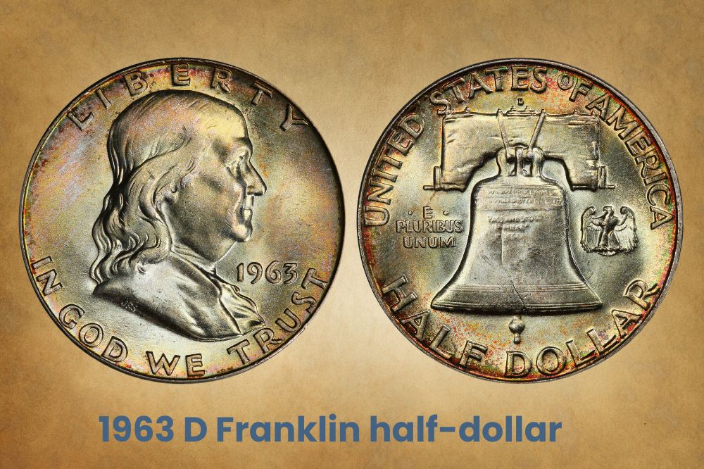 1963 D Franklin half-dollar