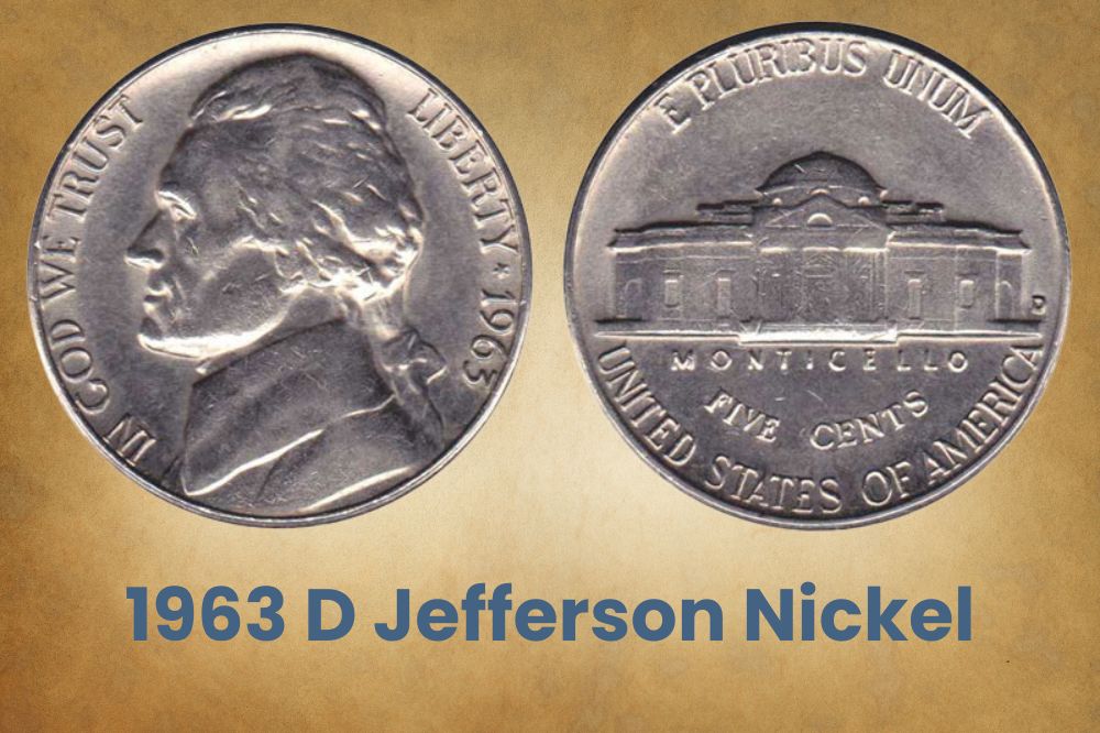 1963 D Jefferson Nickel