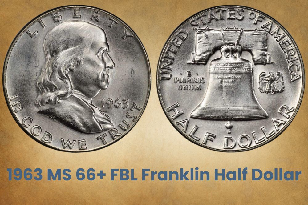 1963 MS 66+ FBL Franklin Half Dollar