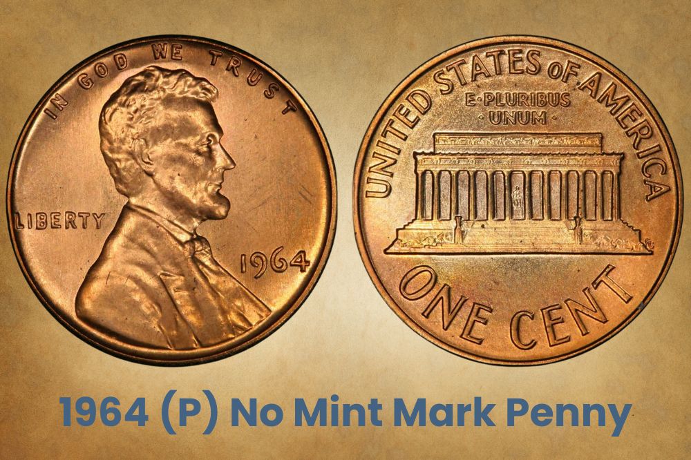 1964 (P) No Mint Mark Penny