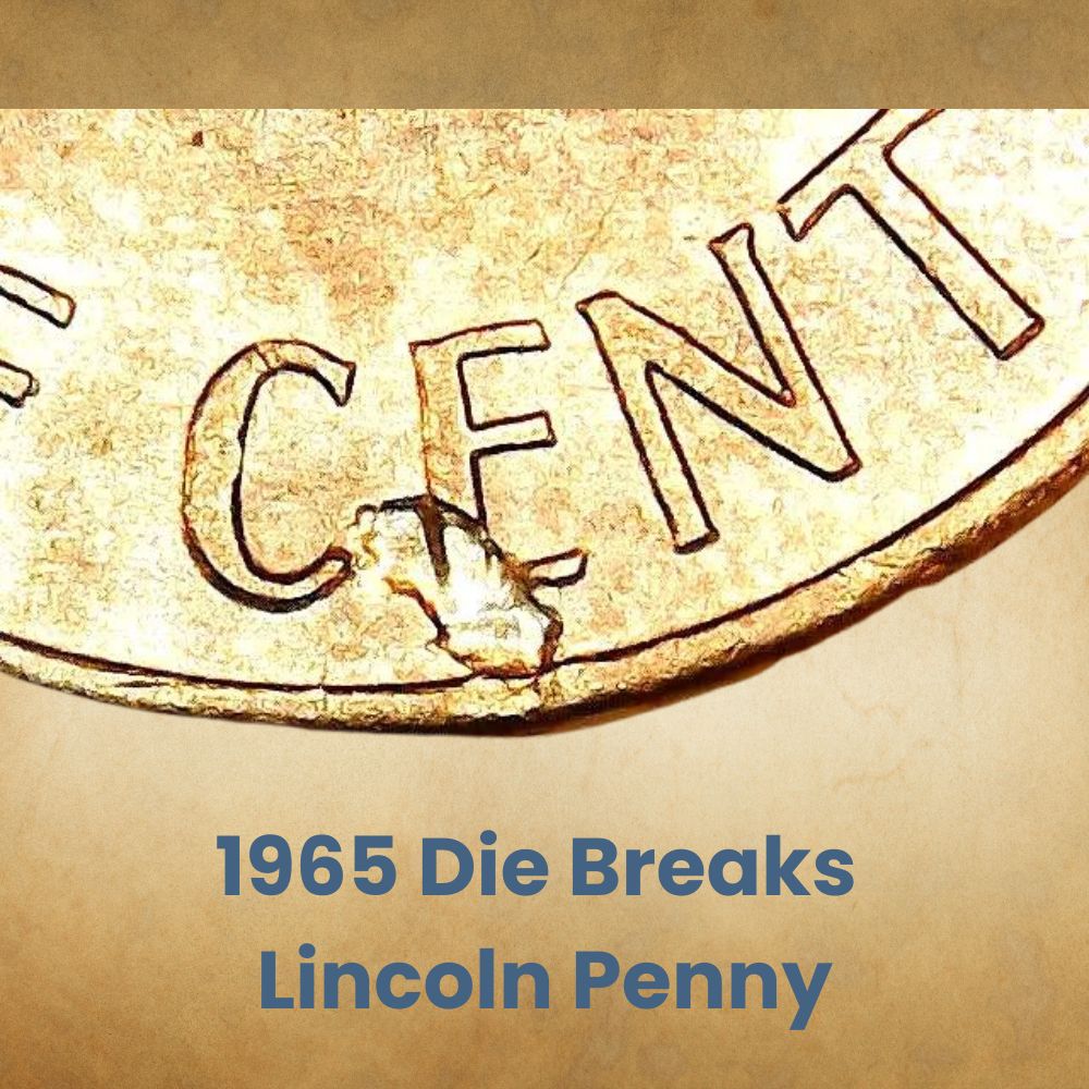 1965 Die Breaks Lincoln Penny