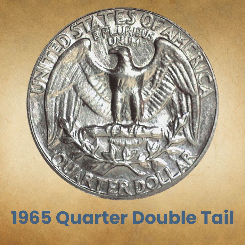 1965 Quarter Double Tail