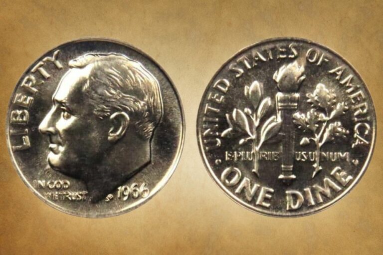 1966 Dime Value