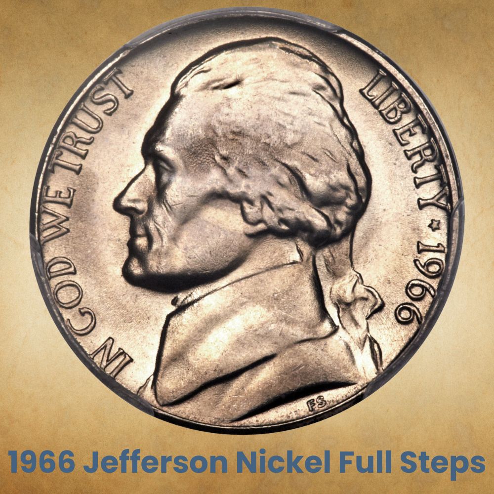 1966 Jefferson Nickel Full Steps