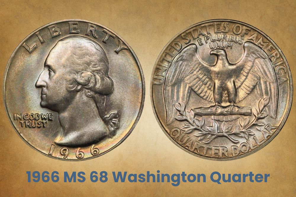 1966 MS 68 Washington Quarter
