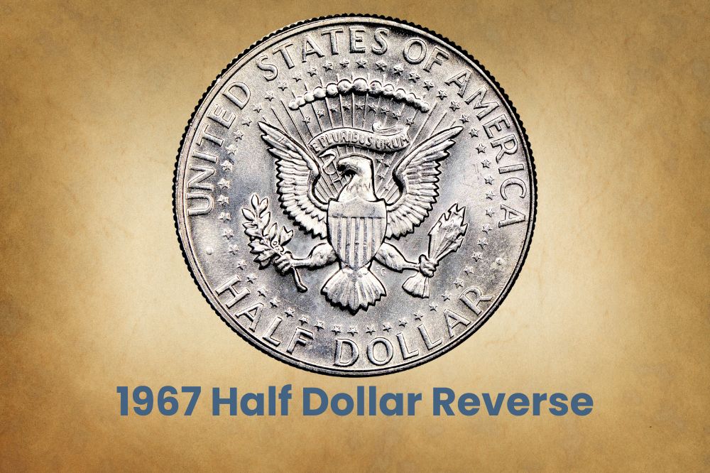1967 Half Dollar Reverse