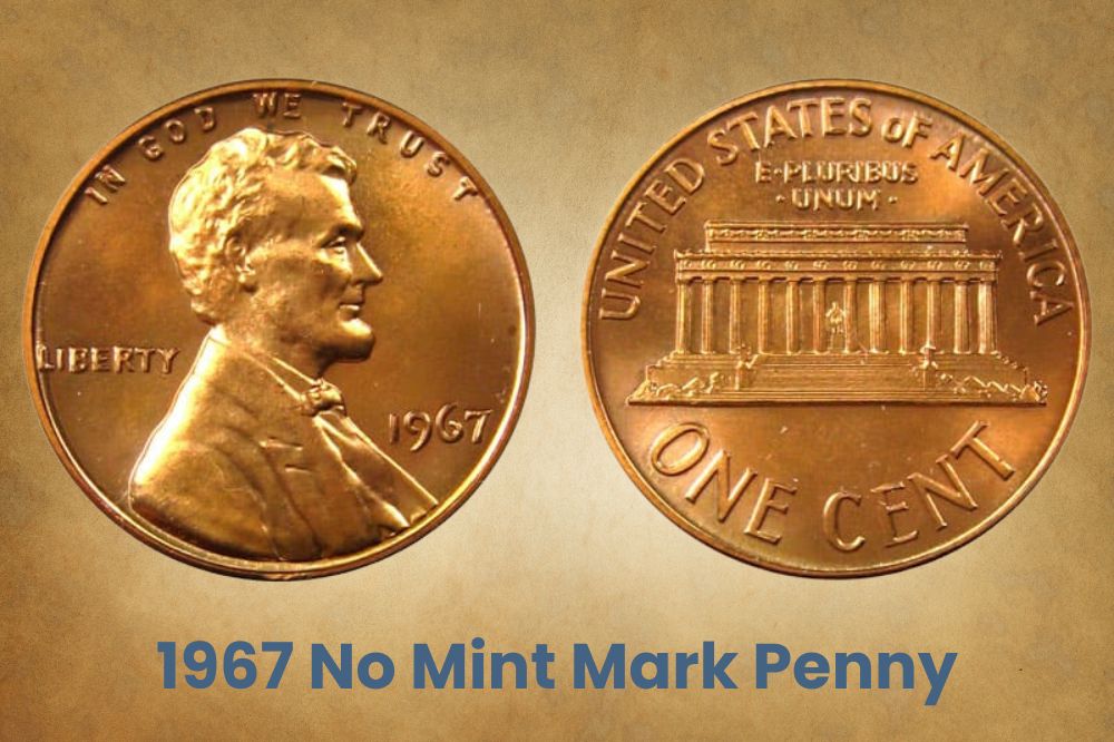 1967 No Mint Mark Penny