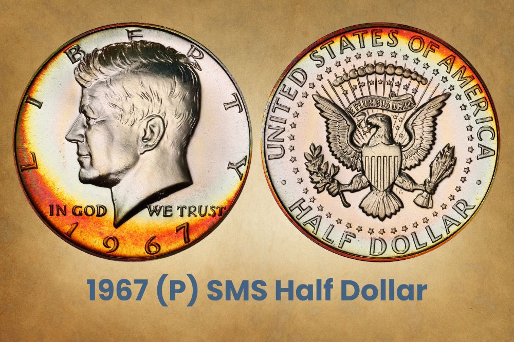 1967 (P) SMS Half Dollar