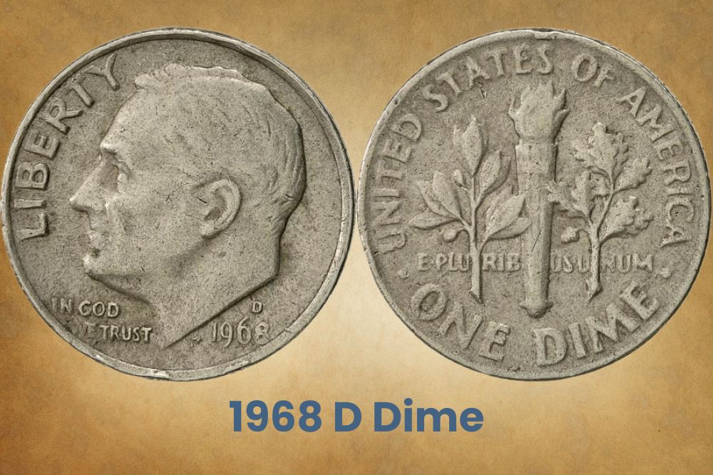 1968 D Dime