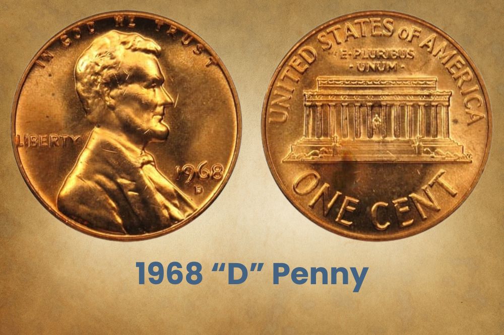1968 “D” Penny