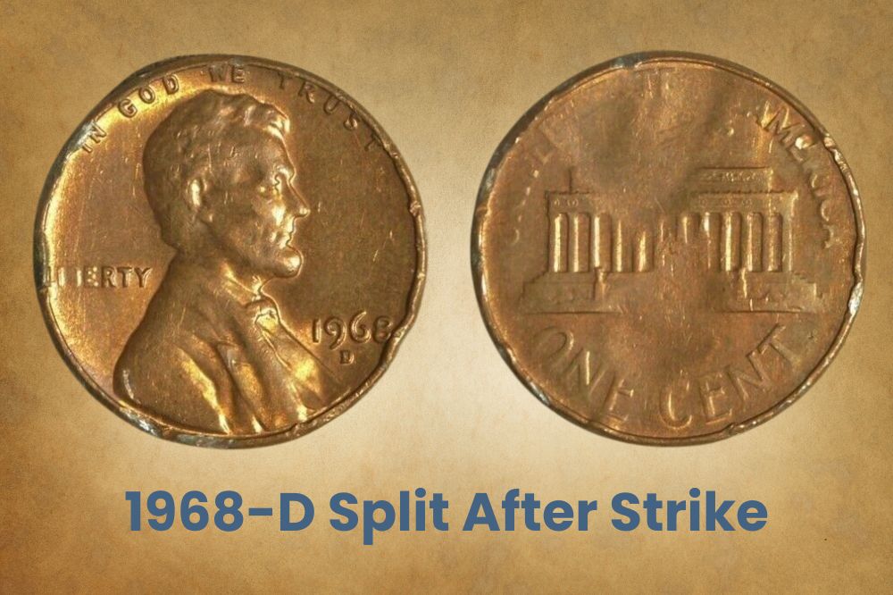 1968-D Split After Strike