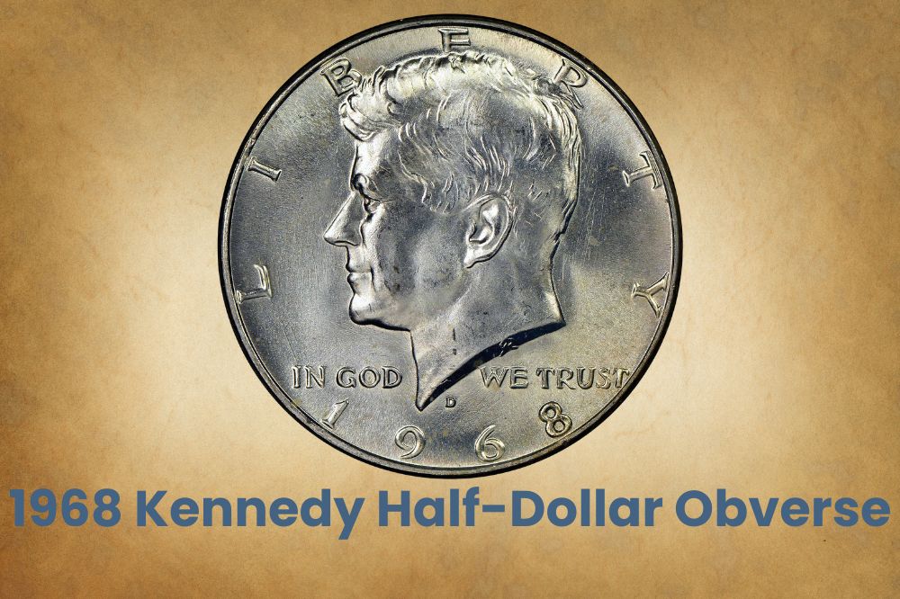 1968 Kennedy Half-Dollar Obverse