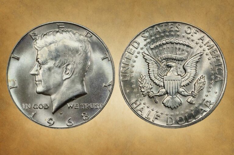 1968 Kennedy Half Dollar Coin Value (Rare Errors, “D” & “S” Mint Mark)