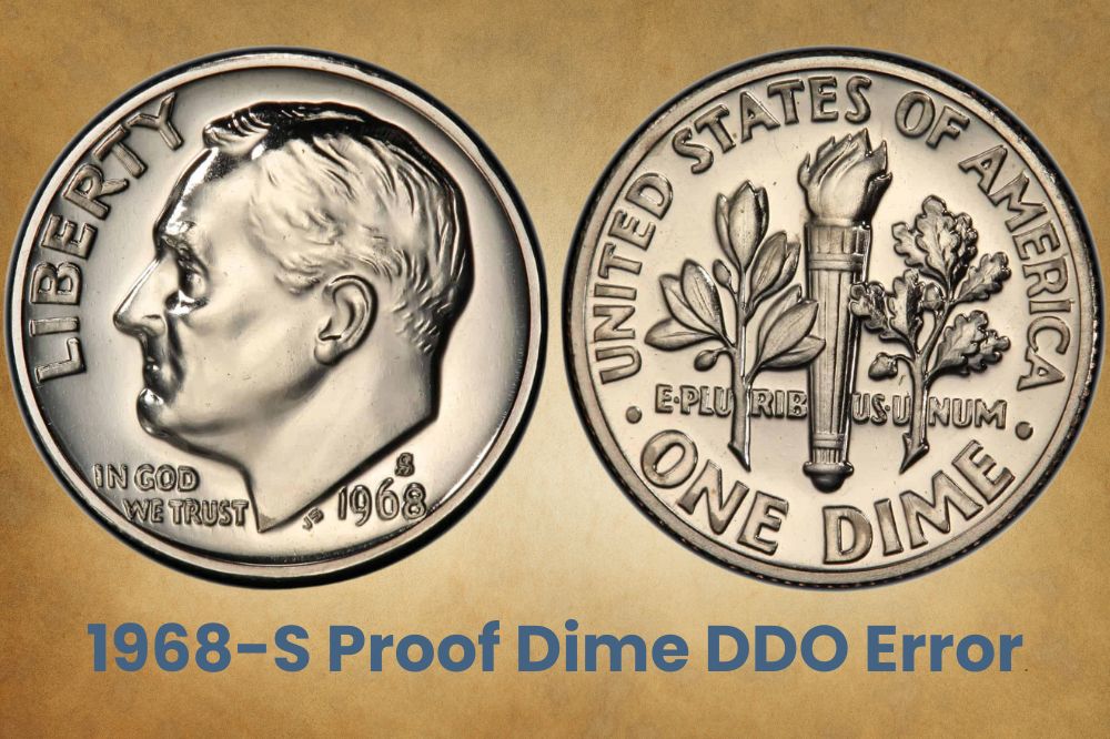 1968-S Proof Dime DDO Error