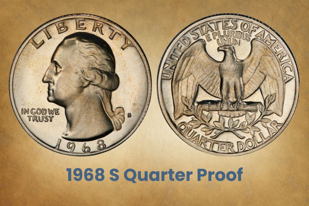 1968 S Quarter Proof