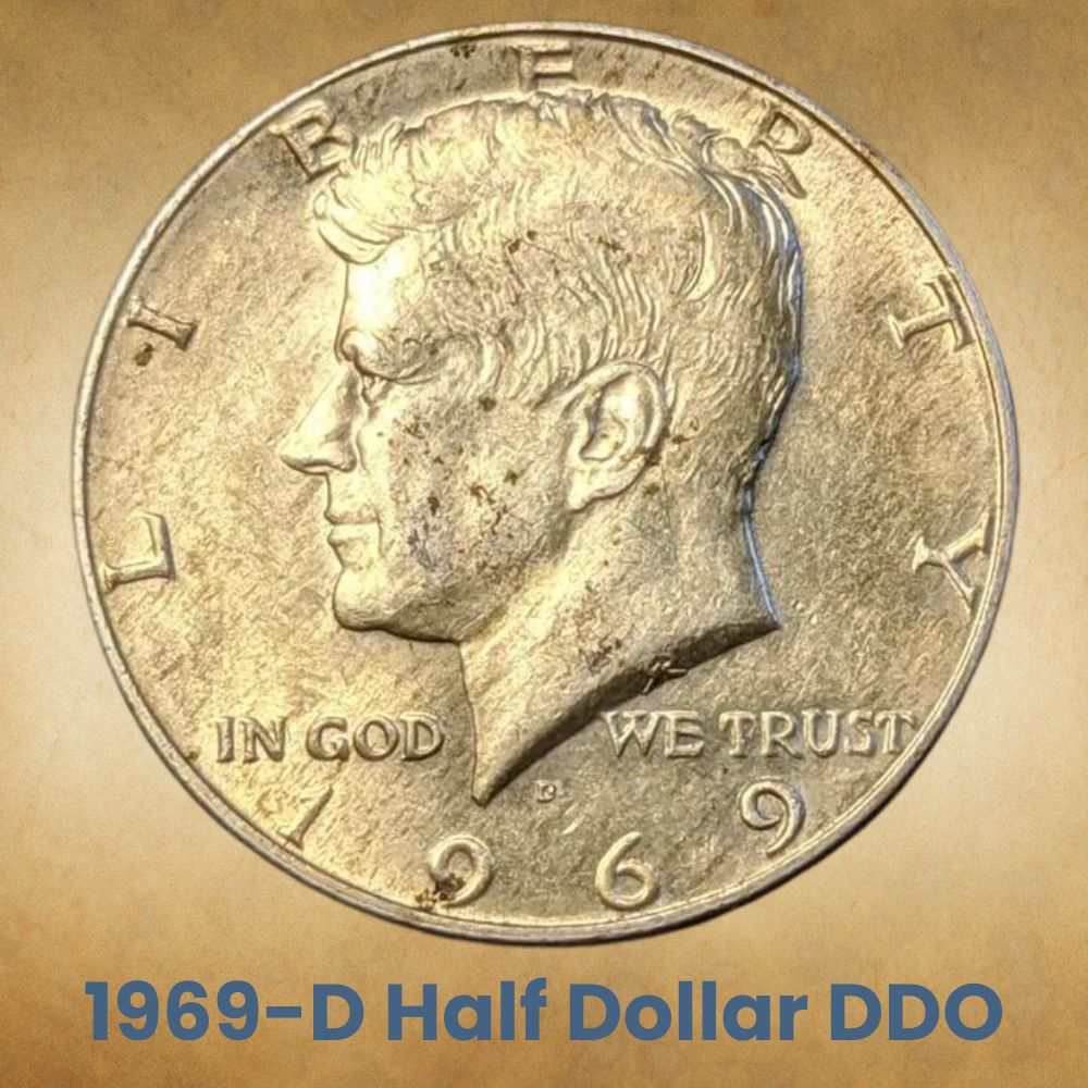 1969-D Half Dollar DDO