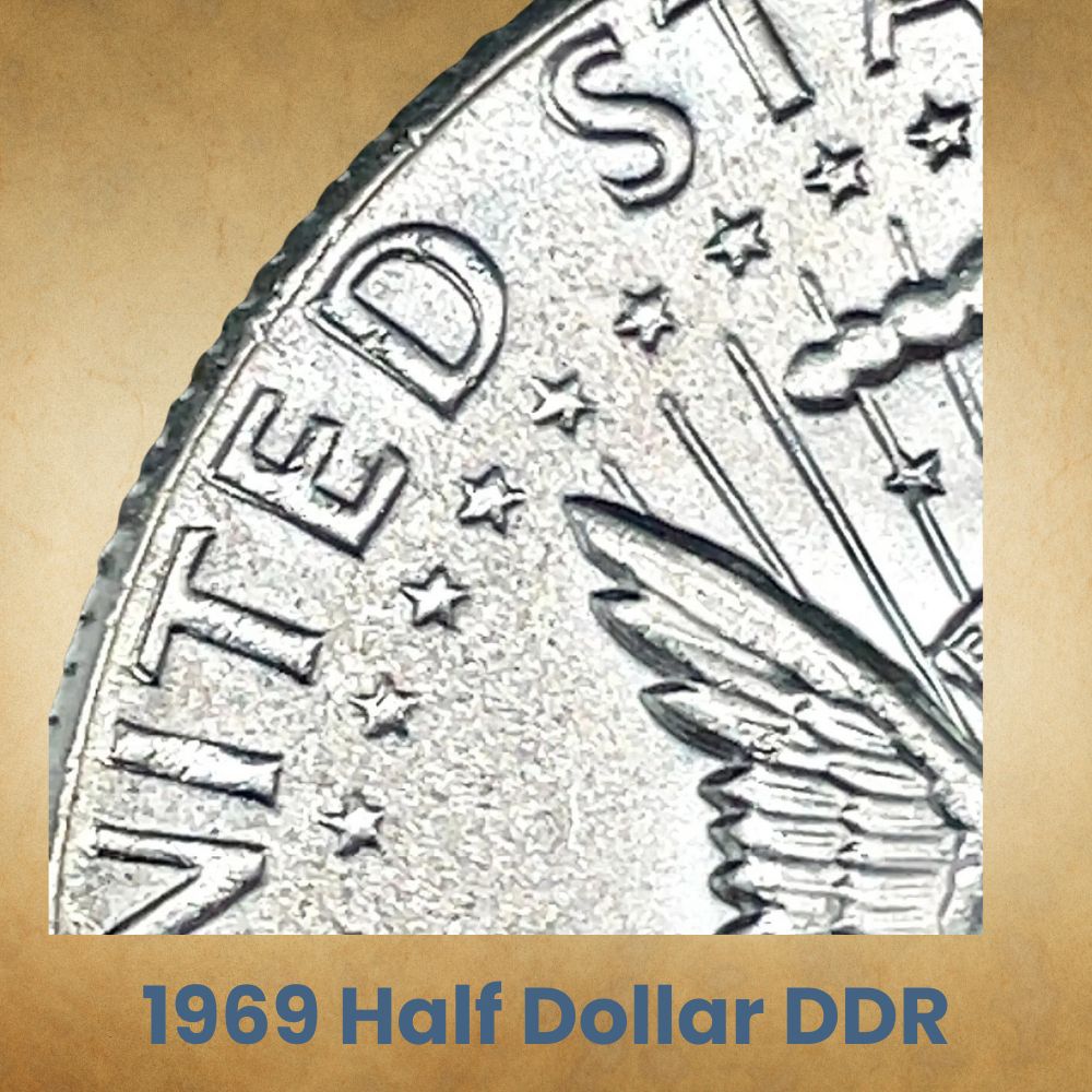 1969 Half Dollar DDR