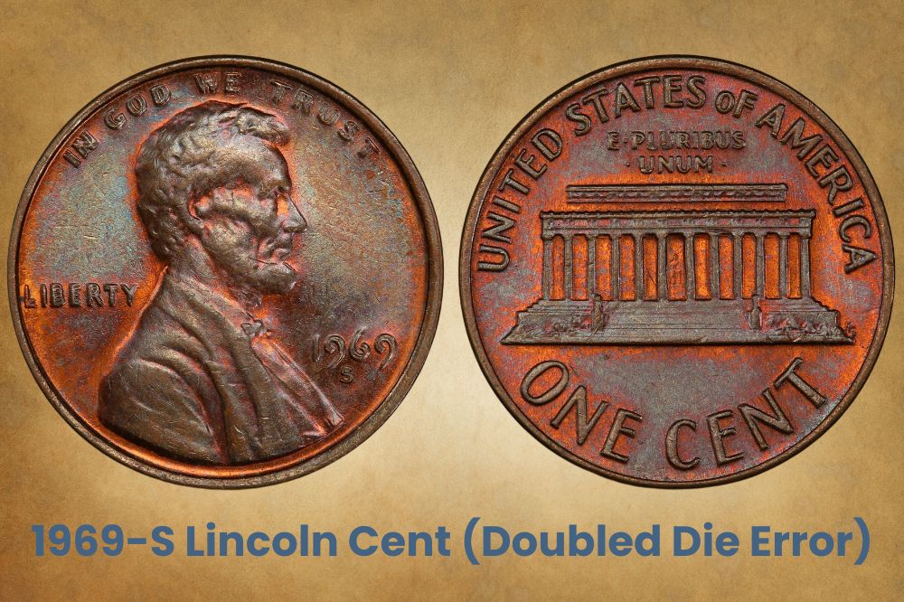 1969-S Lincoln Cent (Doubled Die Error)