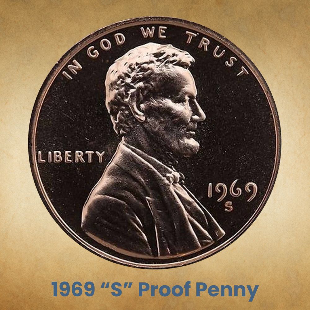 1969 “S” Proof Penny