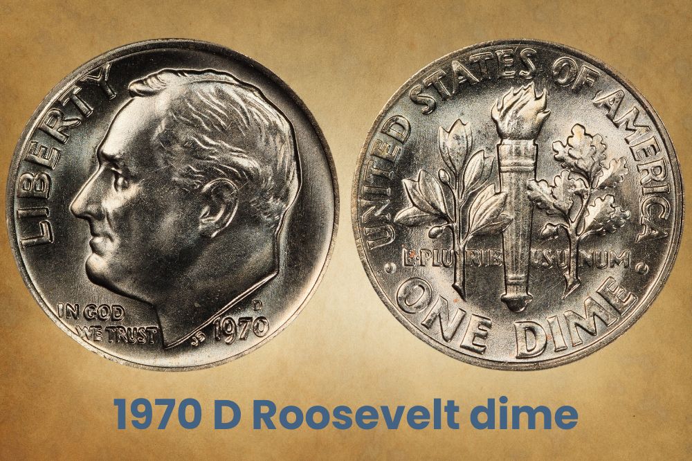 1970 D Roosevelt dime