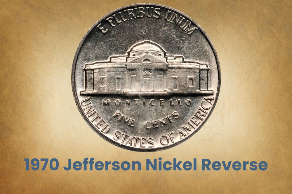 1970 Jefferson Nickel Reverse