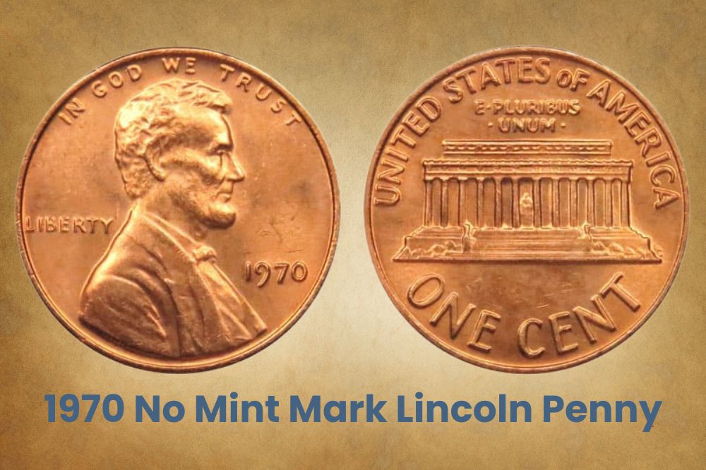 1970 No Mint Mark Lincoln Penny