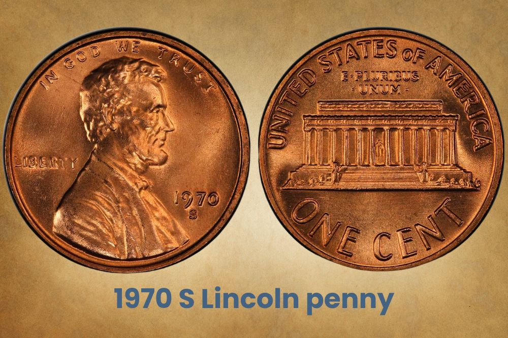 1970 S Lincoln penny