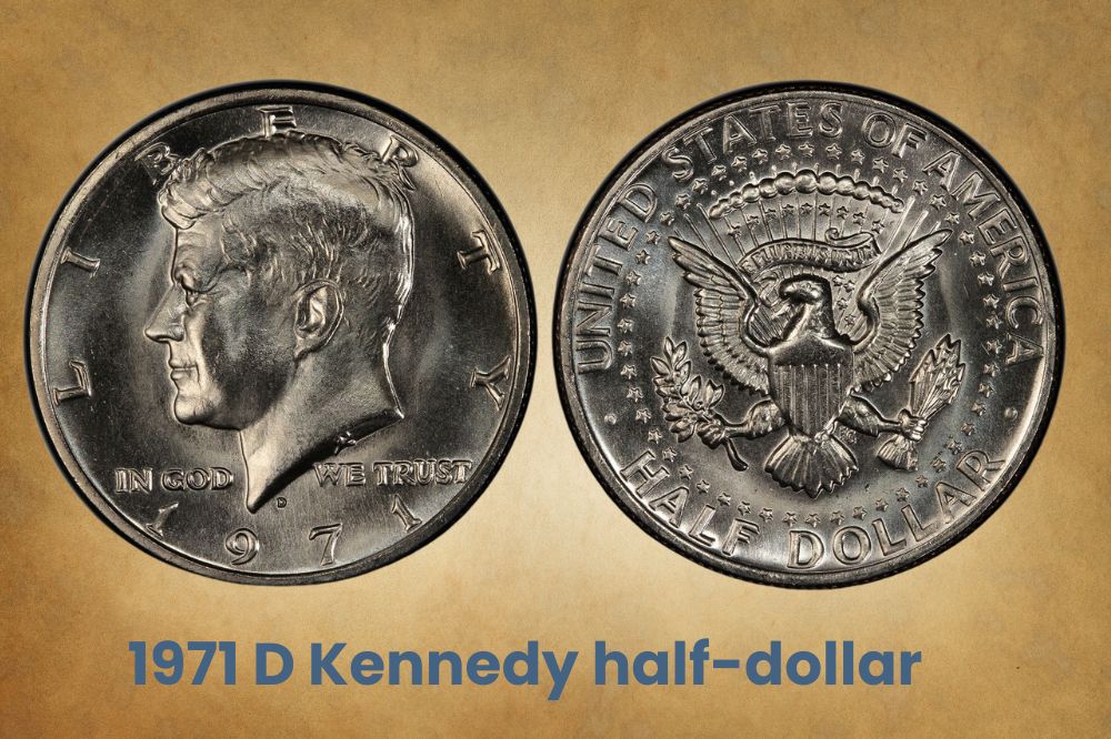 1971 D Kennedy half-dollar