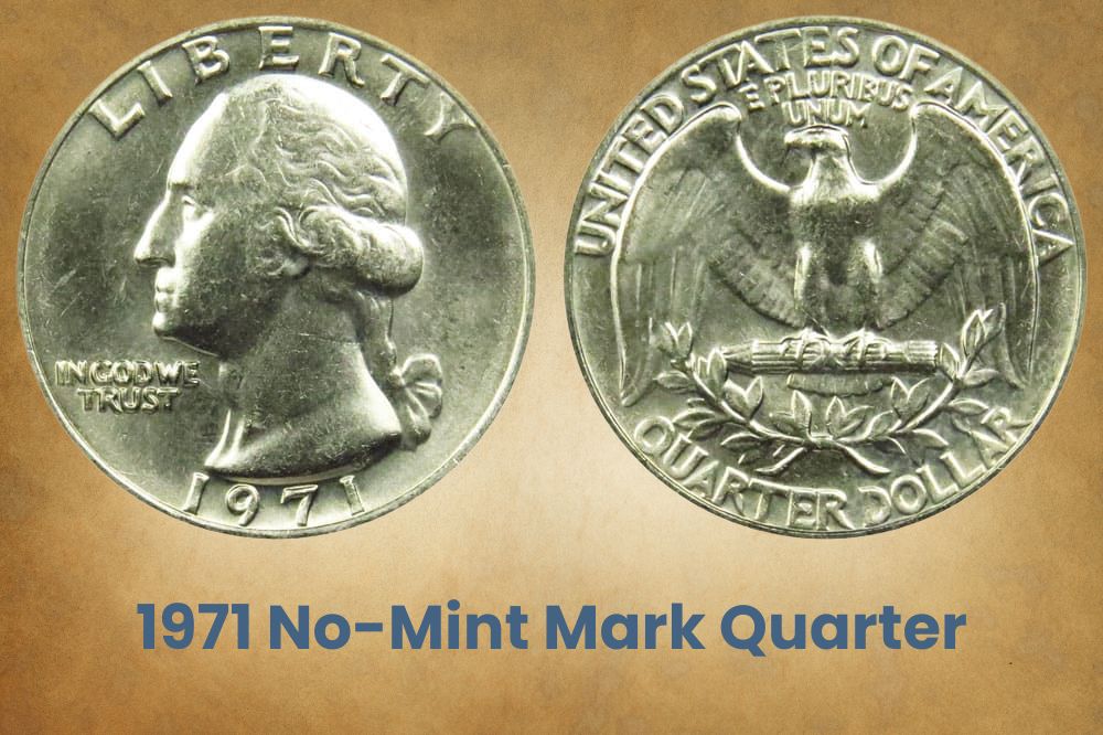 1971 No-Mint Mark Quarter