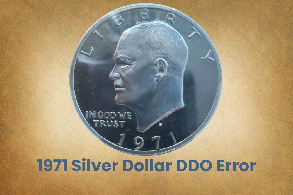 1971 Silver Dollar DDO Error